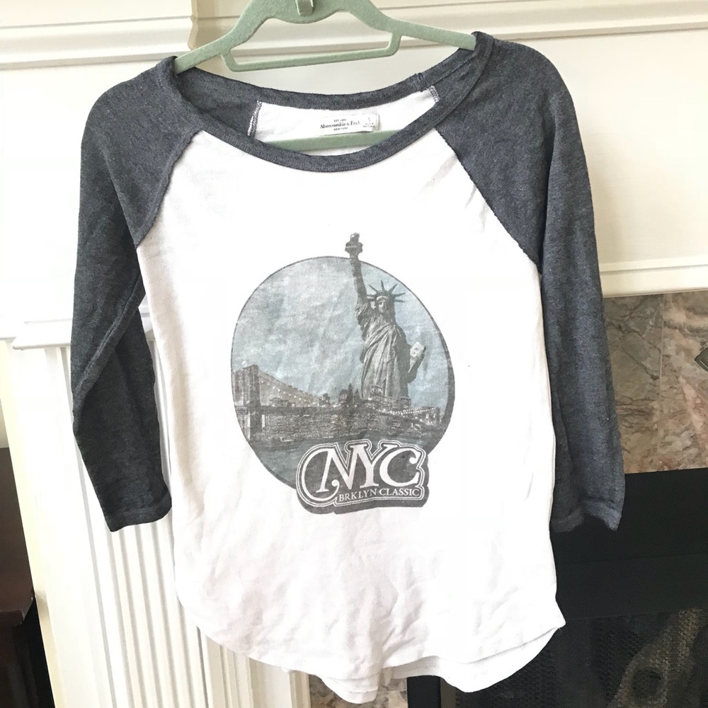 NYC Hipster Baseball Tee